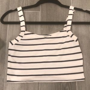Aeropostale stripped crop top